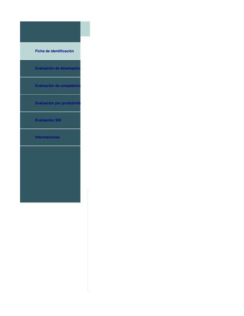 plantilla para la evaluacion de vendedores