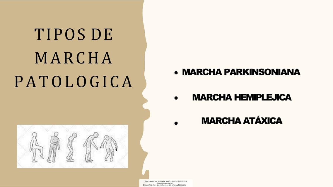 tipos de marcha patologica