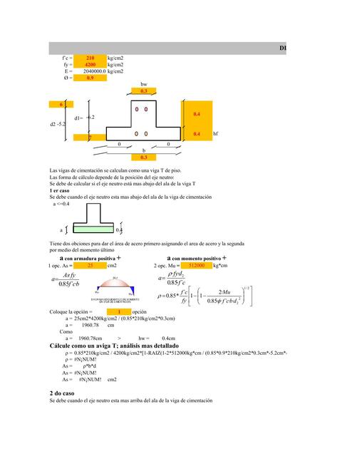 diseño de viga de cimentacion