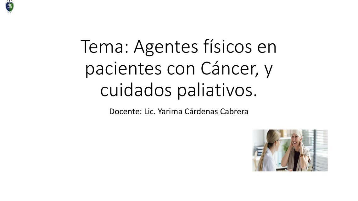 AGENTES FISICOS CÁNCER