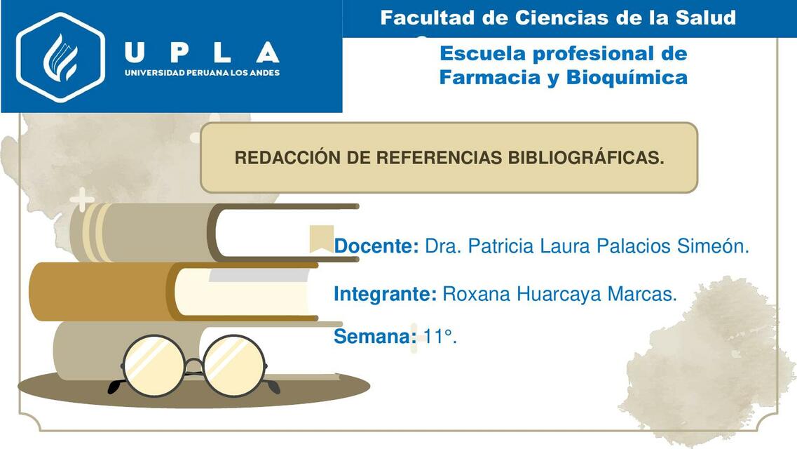 Redacción de referencias bibliográficas