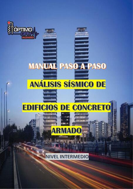 Manual paso a paso análisis sísmico de edificios de concreto armado 