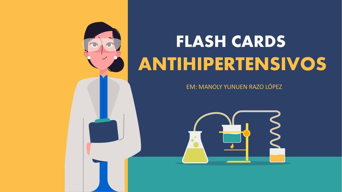 ANTIHIPERTENSIVOS_Flashcards