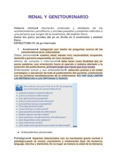 ROTACION RENAL