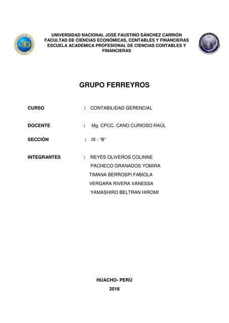 GRUPO FERREYROS