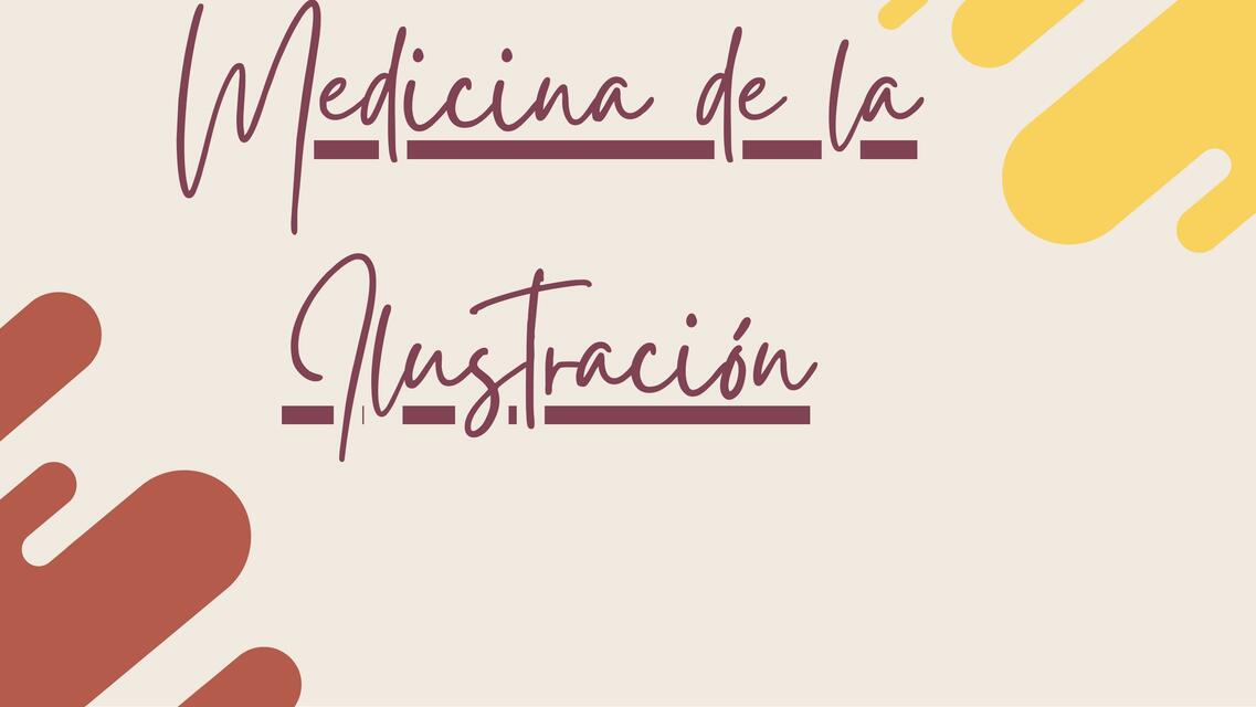 medicina de la ilustracion