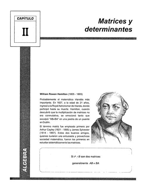  Matrices y Determinantes