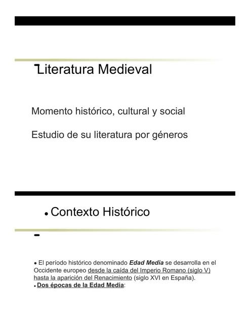 Literatura medieval