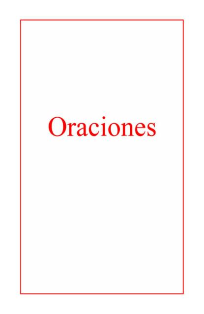 LIBRO DE ORACIONES EXCELENTE