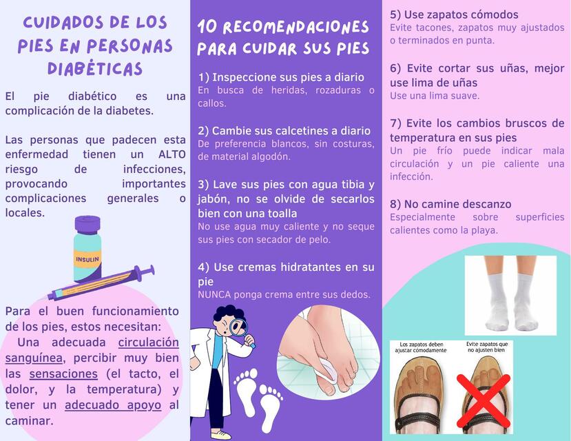 DM II cuidado pies diabetes