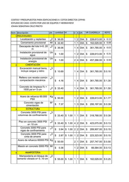 USO DE EQUIPOS Y HERRAM