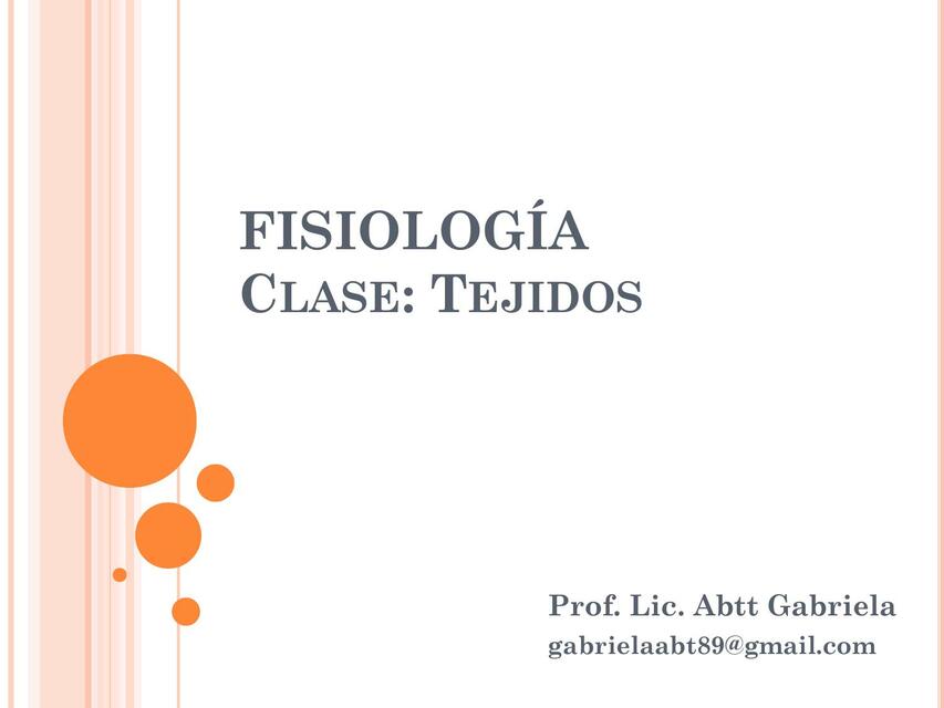 3 Fisiologia Clase Tejidos