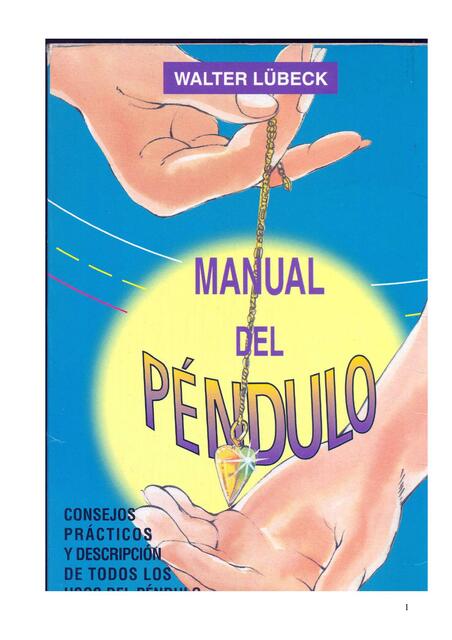 Manual del pendulo