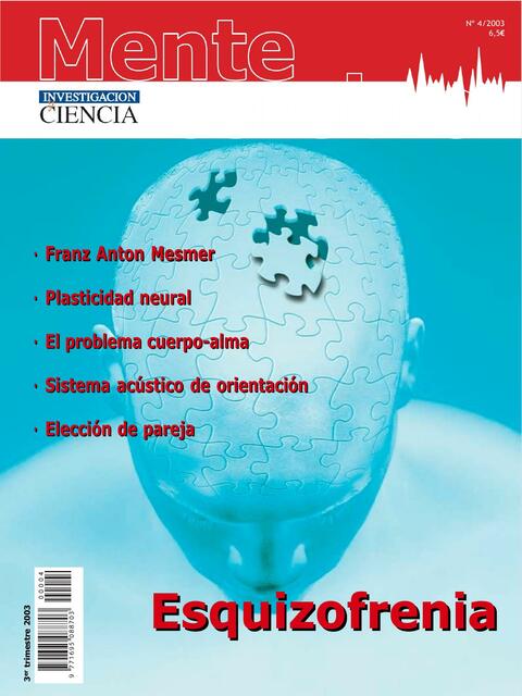 Mente y Cerebro Esquizofrenia 3er trimestre