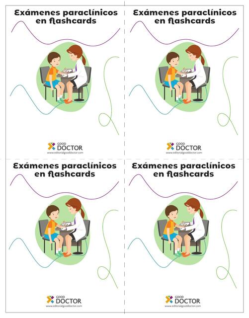 Flashcards paraclinicos