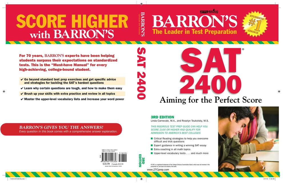 BARRONS SAT