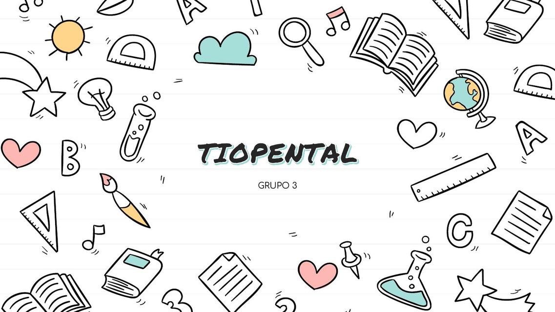 Tiopental