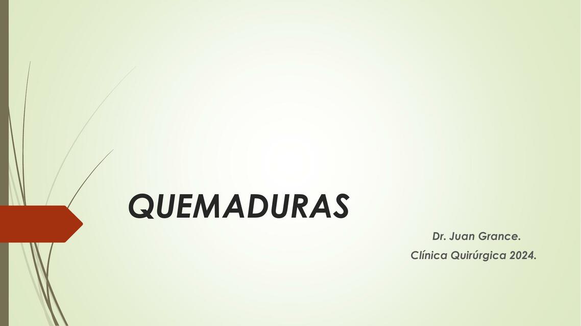 Quemaduras