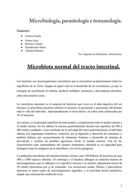 Microbiología parasitología e inmunología