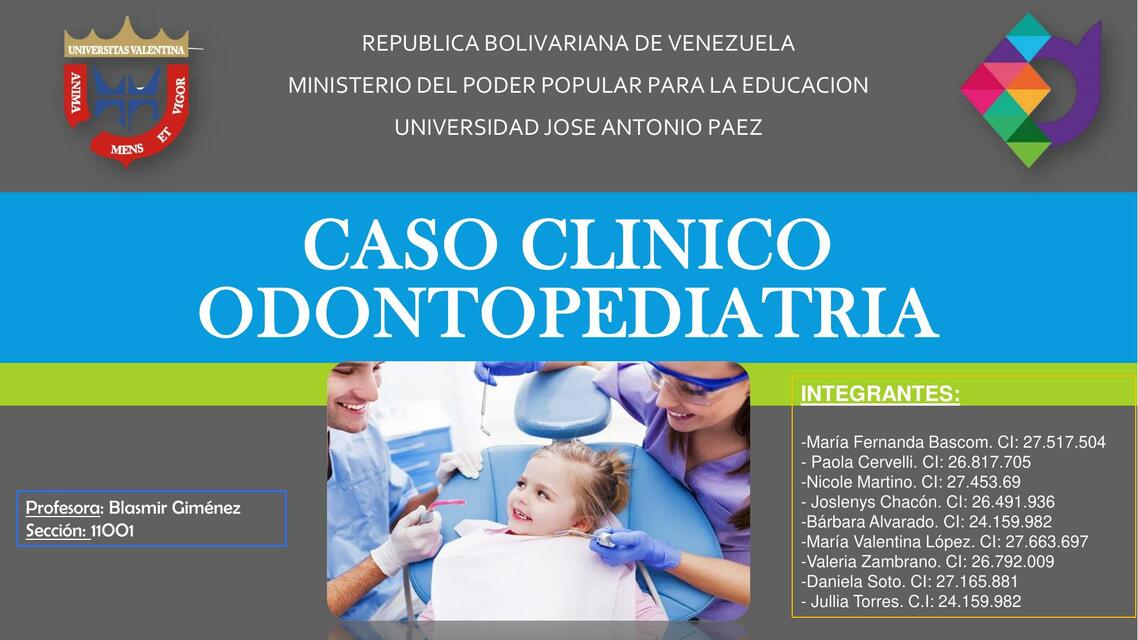 seminario caso clinico niño