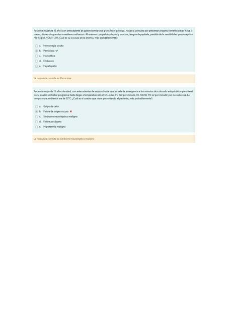 Flashcards de EXAMEN PARCIAL MEDICINA I 1 GRUPO A | Por Mariana Zarelly ...