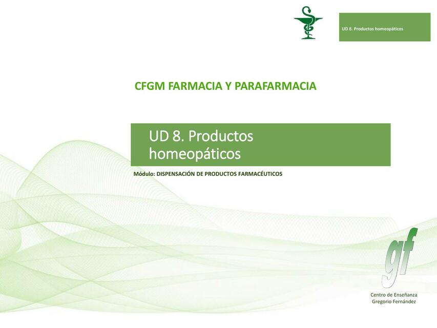 PRODUCTOS HOMEOPATICOS