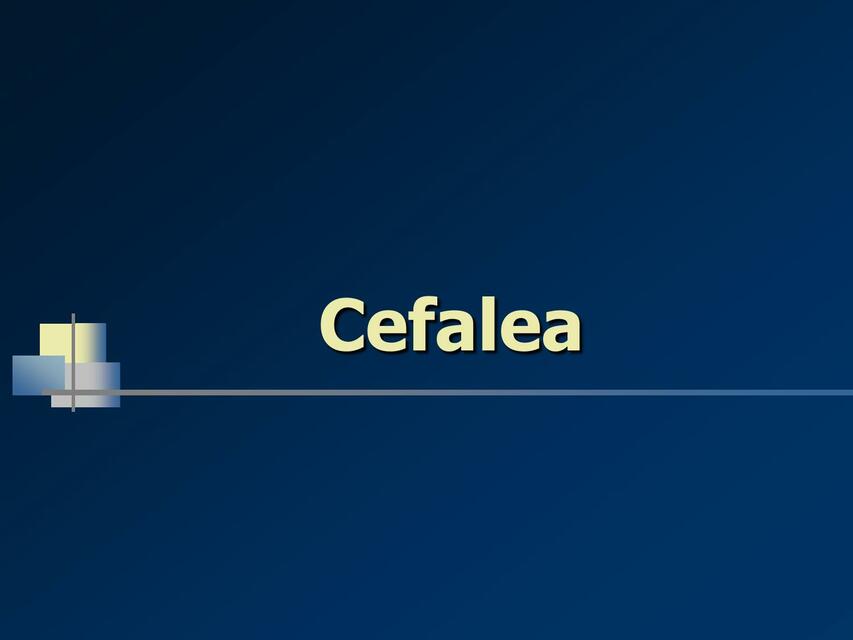 CEFALEAS Laura uDocz