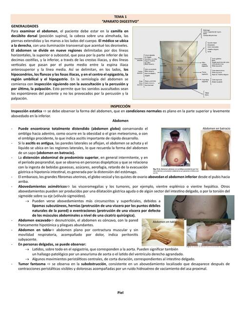 EXAMEN FISICO DEL SISTEMA DIGESTIVO