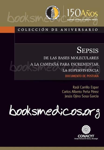 Sepsis colección de Aniversario Raúl Carrillo Es