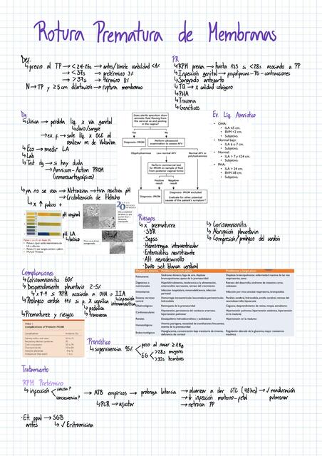 Rotura prematura de membranas