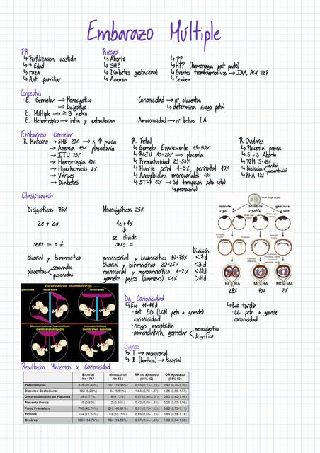 Embarazo Múltiple