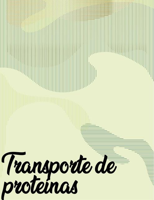 Transporte De Proteínas