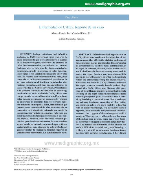 Enfermedad de Caffey