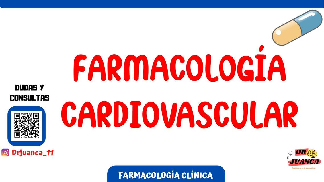 Farmacología cardiovascular