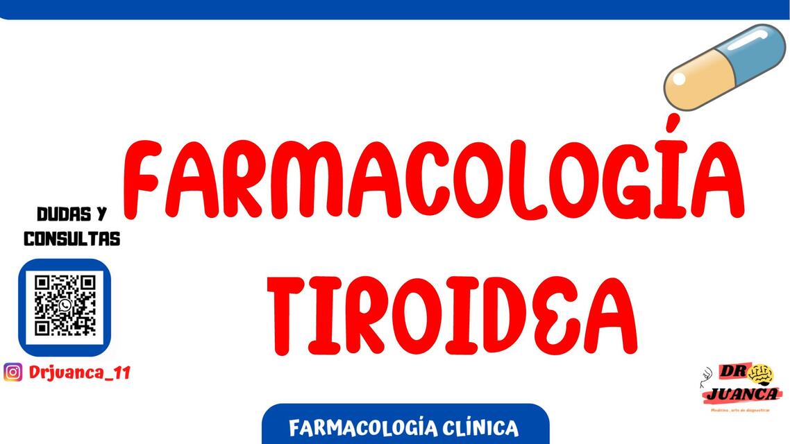 Farmacologia Tiroidea y gastrointestinal