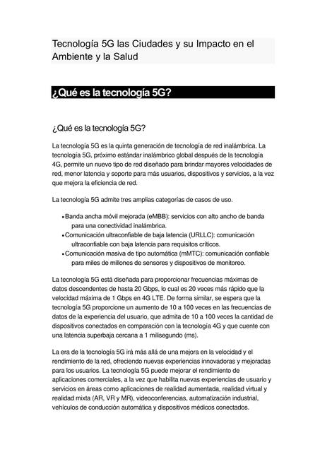 seminario Tencnologia 5 G