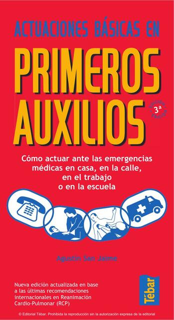 Actuaciones basicas en primeros auxilios 3a ed