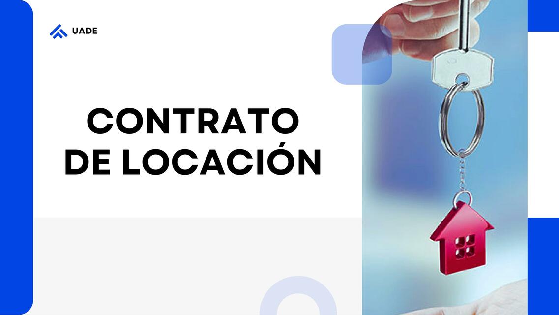 Contrato de locación 