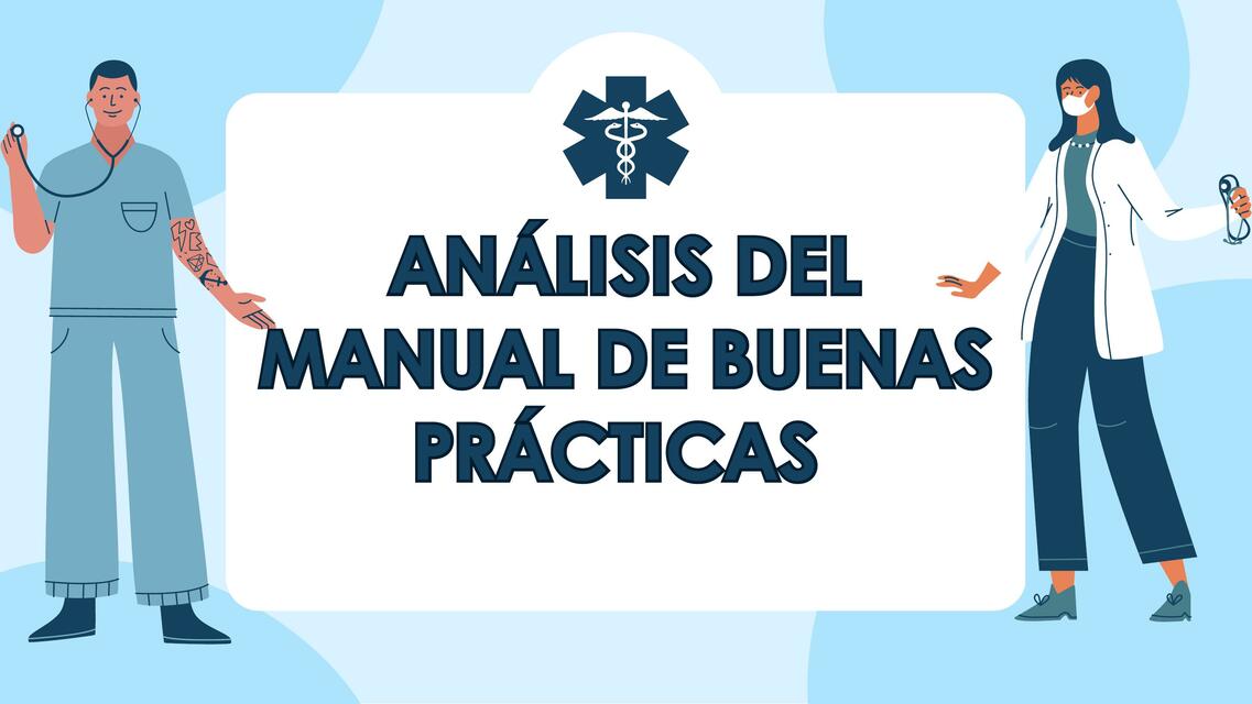 Analisis del manual de buenas practicas