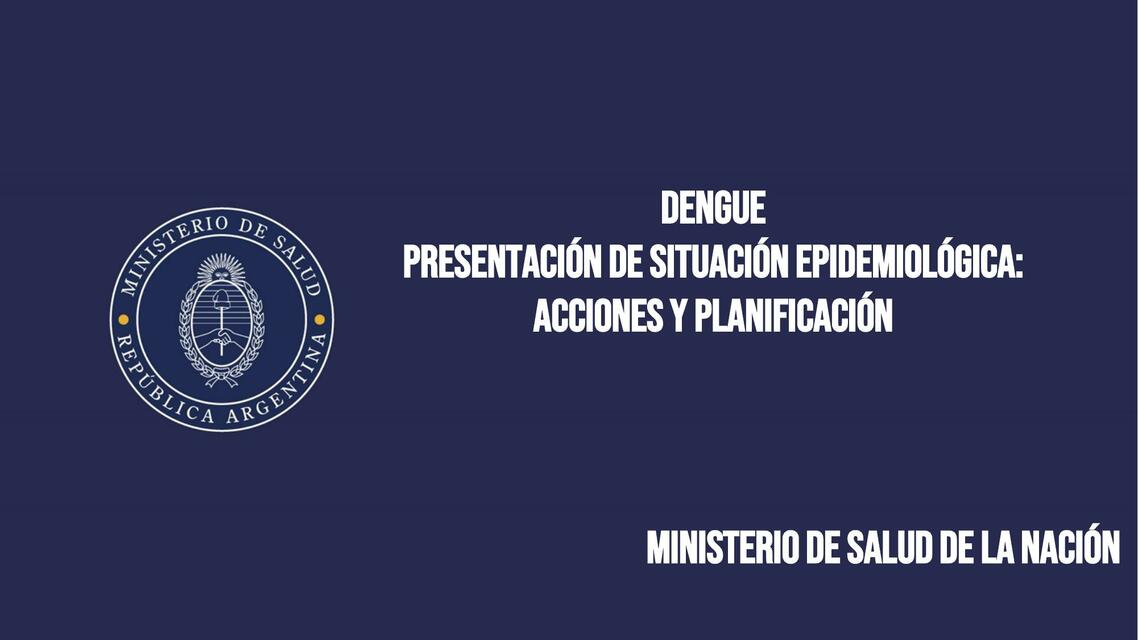 plan de abordaje integral dengue