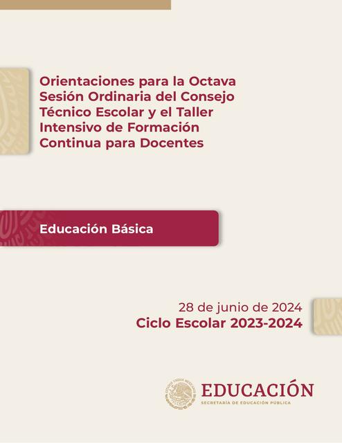 Orientación Docentes Basica