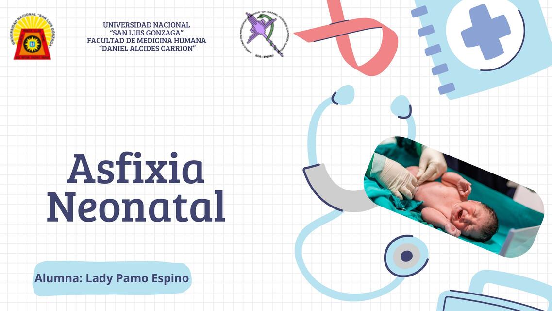 ASFIXIA Y REANIMACION NEONATAL