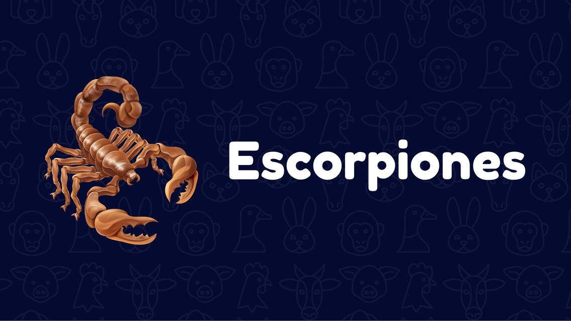 escorpiones