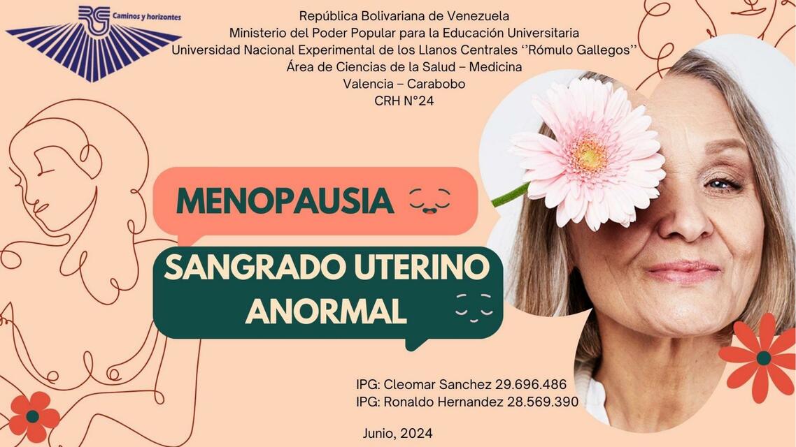 MENOPAUSIA Y SANGRADO UTERINO ANORMAL