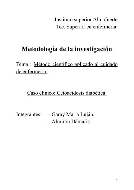 Proyecto investigativo