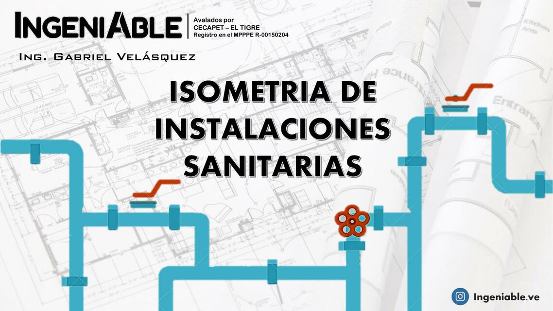 DIAPOSITIVAS ISOMETRIA DE INSTALACONES SANITARIAS