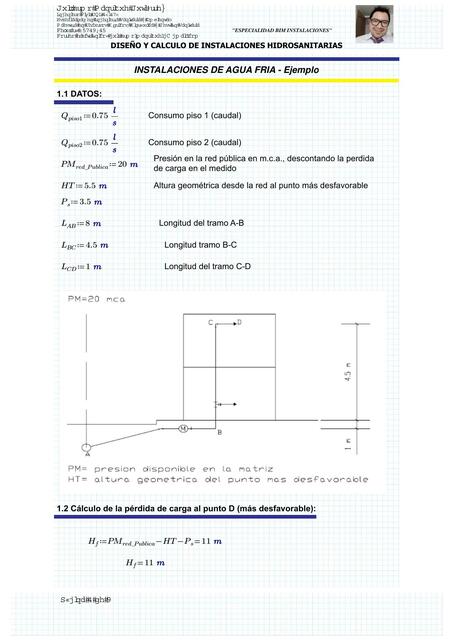 02 Calculo Agua FrIa ejemplo1