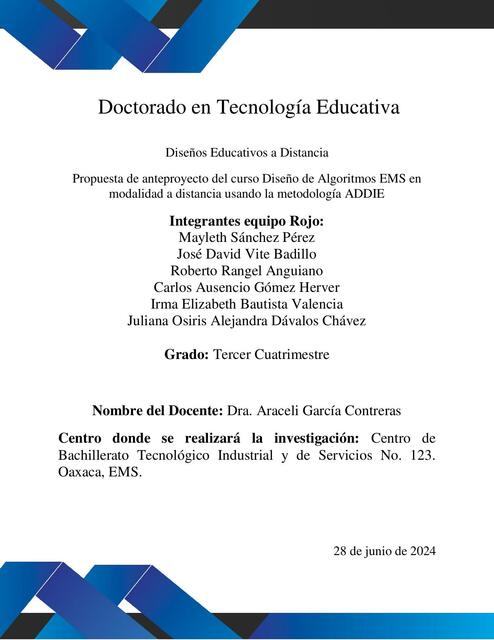 ProyectoFinalDiseñoCursoADistancia Rojo