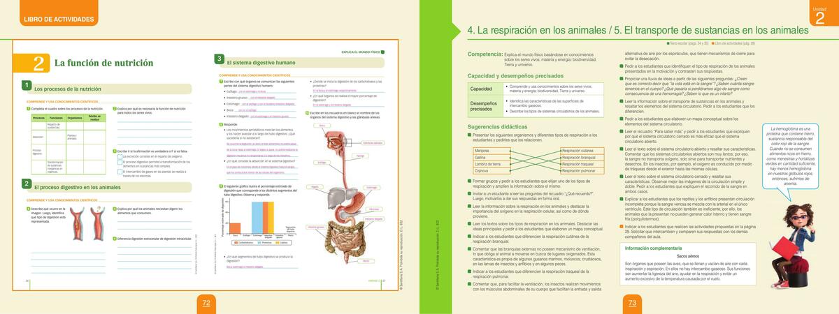 Actividad 01 y 02 Procesos de nutrición y digestivo