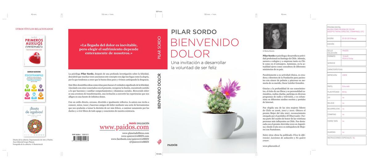 Pilar Sordo Bienvenido Dolor